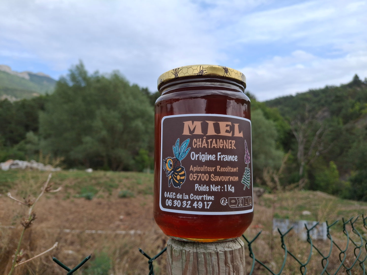 Miel de Châtaignier 1 Kg