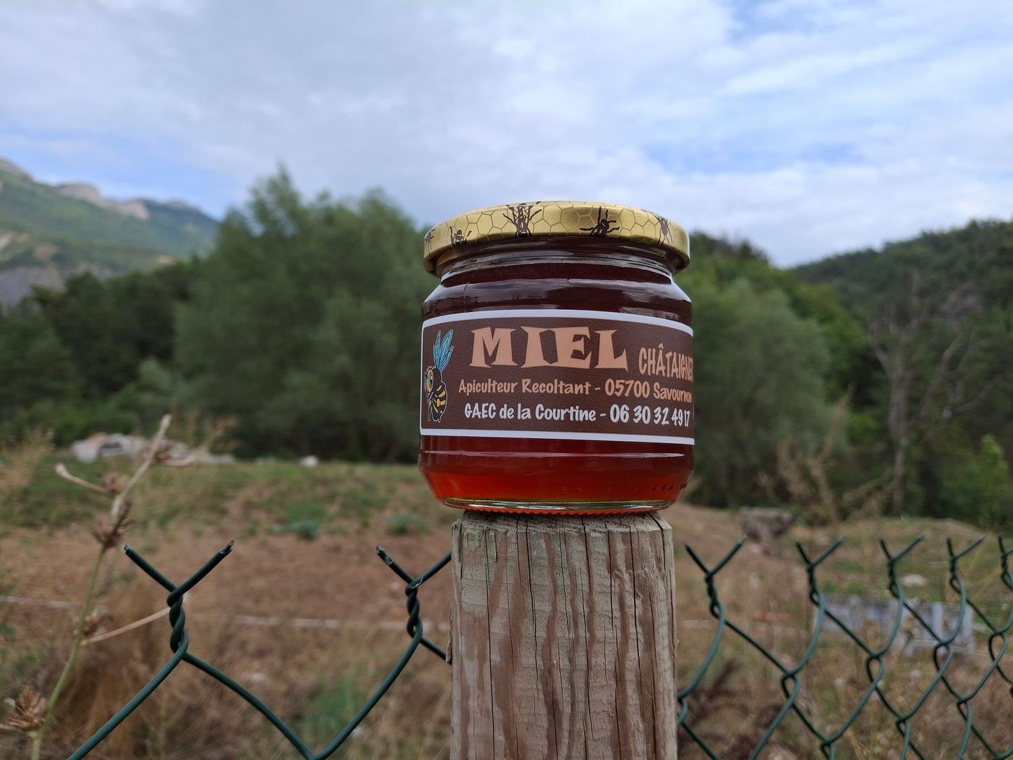 Miel de châtaignier 500 Grammes