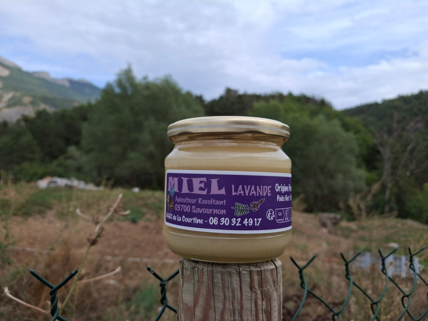 Miel de lavande Crémeux 500 Grammes