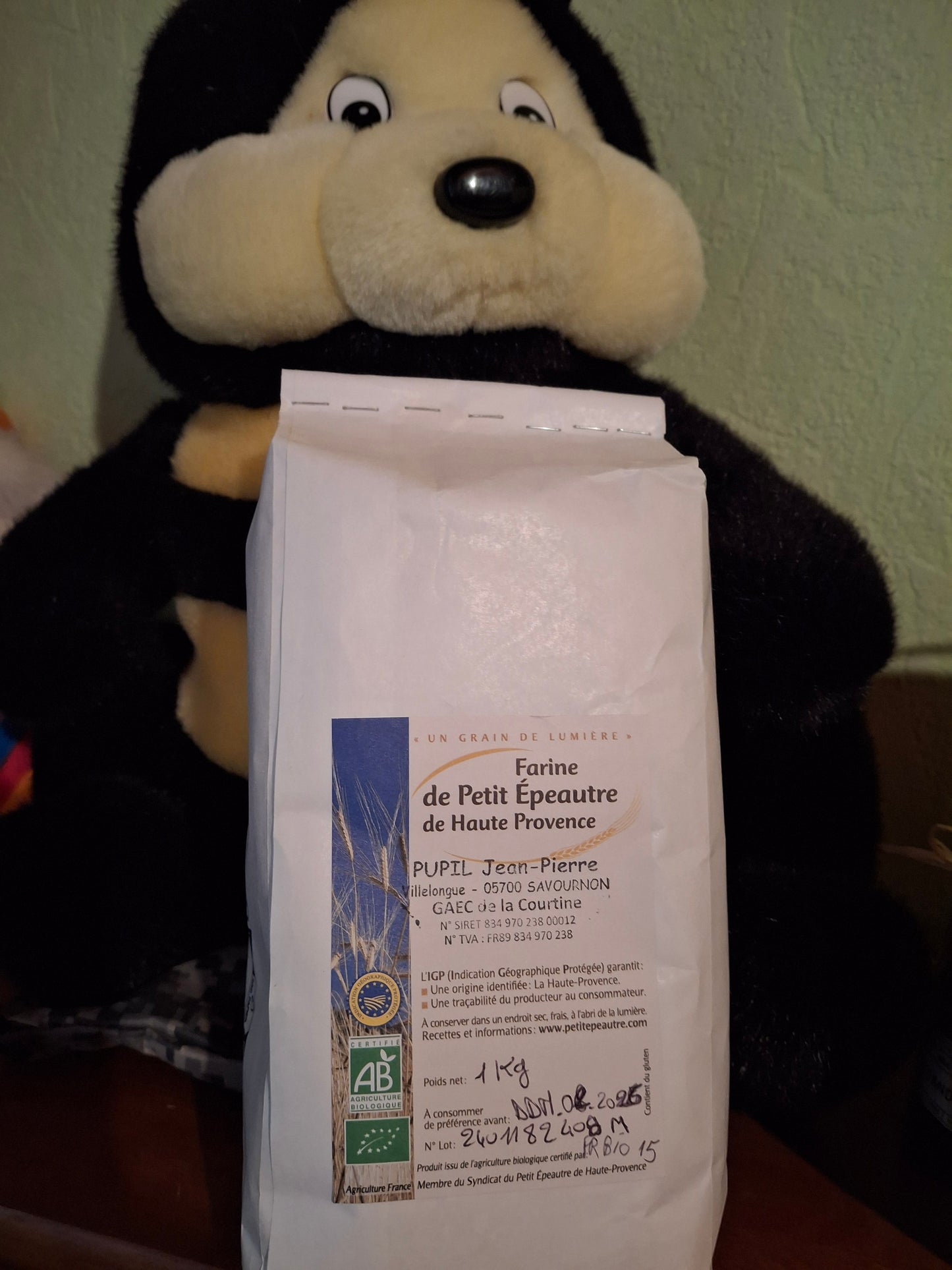 Farine petit épeautre de hautes provence 1kg